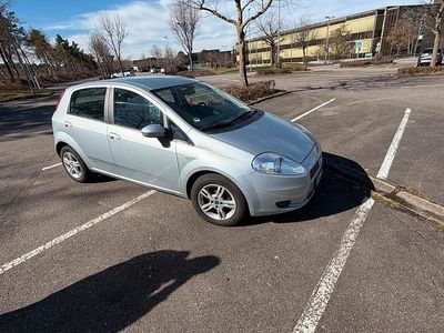 Gebraucht Fiat Grande Punto 77 PS (56 kW) 2006 Silber Kleinwagen