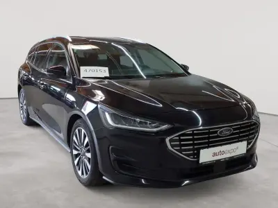 Gebraucht Ford Focus Titanium X 120 PS (88 kW) 2023 Agate black metallic Kombi