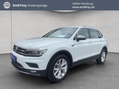 Second-hand VW Tiguan Allspace Highline 150 CP (110 kW) 2021 Alb SUV