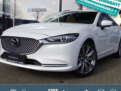 Gebraucht Mazda 6 20th Anniversary 194 PS (142 kW) 2023 Weiß rhodium white Kombi