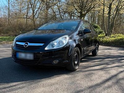 Gebraucht Opel Corsa 80 PS (58 kW) 2007 Schwarz Kleinwagen