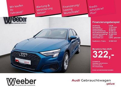 Gebraucht Audi A3 Sport 204 PS (150 kW) 2022 Blau Limousine