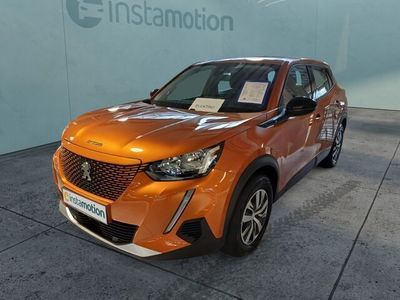 Second-hand Peugeot e-2008 Active 100 kW (136 CP) 2022 Portocaliu SUV
