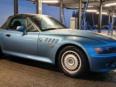 gebraucht BMW Z3 1.9 140PS E36 Atlanta Blau Cabrio Roadstar