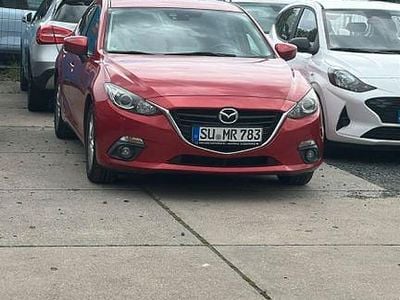 Second-hand Mazda 3 Center-Line 120 CP (88 kW) 2015 Roșu Berlinǎ