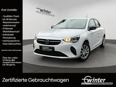 Używany Opel Corsa Edition 75 KM (55 kW) 2022 Biały Hatchback