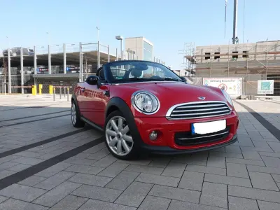 Käytetty Mini Cooper Cabriolet 122 HP (89 kW) 2012 Punainen Avoauto