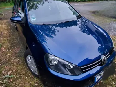 Gebraucht VW Golf VI Trendline 80 PS (58 kW) 2008 Blau Kleinwagen
