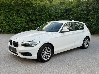 Gebraucht BMW 116 Advantage 116 PS (85 kW) 2015 Weiß Kleinwagen