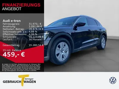 Używany Audi e-tron 300 kW (408 KM) 2022 Czarny SUV