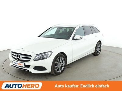Gebraucht Mercedes C180 Avantgarde 156 PS (114 kW) 2018 Weiß Kombi