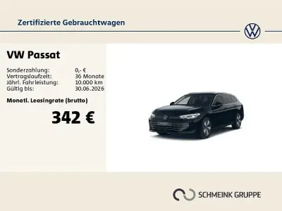Gebraucht VW Passat Business 204 PS (150 kW) 2025 Grenadillschwarz metallic Kombi
