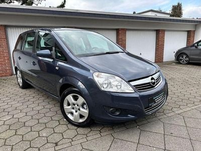 Gebraucht Opel Zafira Edition 116 PS (85 kW) 2009 Blau Van / Kleinbus