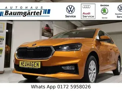 Gebraucht Skoda Fabia Style 110 PS (80 kW) 2023 Orange Kleinwagen