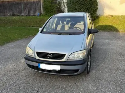 Brugt Opel Zafira 125 HK (91 kW) 2002 Sølv MPV