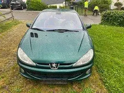 Gebraucht Peugeot 206 CC Roland Garros 109 PS (80 kW) 2003 Grün Cabrio
