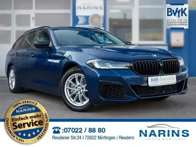 Gebraucht BMW 520 Sport Line 190 PS (139 kW) 2021 Blau Kombi