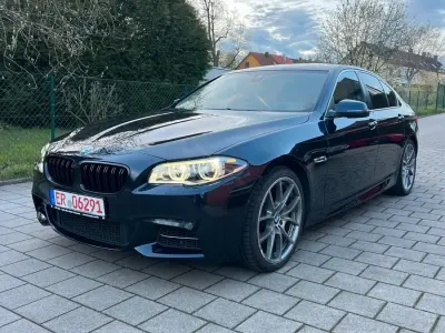 Brugt BMW 550 Shadowline 460 HK (338 kW) 2014 Blå Sedan