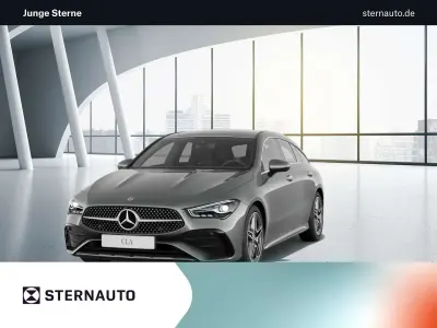 Gebraucht Mercedes CLA200 Shooting Brake AMG line 163 PS (119 kW) 2025 Metalliclack mountaingrau Kombi