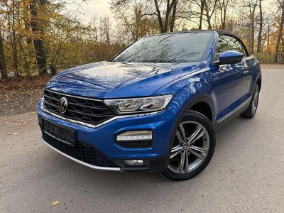 Usata VW T-Roc Cabriolet Style 150 CV (110 kW) 2021 Blu Cabrio