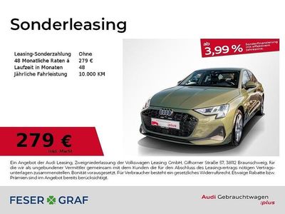 Gebraucht Audi A3 Ambiente 150 PS (110 kW) 2025 Distriktgrün metallic Limousine