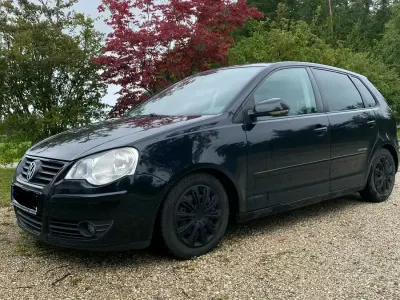 Gebraucht VW Polo 69 PS (50 kW) 2009 Schwarz Kleinwagen