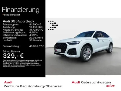 Gebraucht Audi SQ5 Sportback Ambiente 341 PS (250 kW) 2022 Gletscherweiß metallic SUV