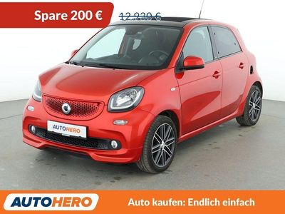Usado Smart ForFour Basis 90 HP (66 kW) 2018 Vermelho Citadino
