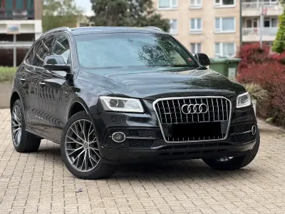Käytetty Audi Q5 S-Line 258 HP (189 kW) 2015 Musta Katumaasturi