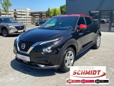 Gebraucht Nissan Juke N-Connecta 117 PS (86 kW) 2021 Black/fuji sunset red SUV