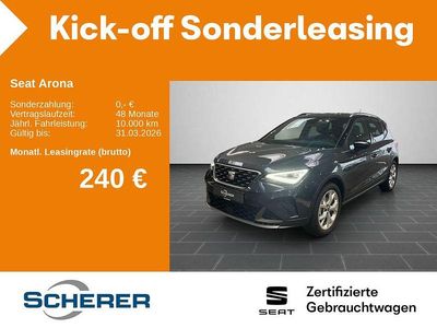 Gebraucht Seat Arona FR 150 PS (110 kW) 2025 Magnetic grau metallic (metallic) SUV
