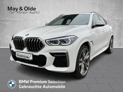 Gebraucht BMW X6 M50 M Sport 530 PS (389 kW) 2023 Weiss SUV