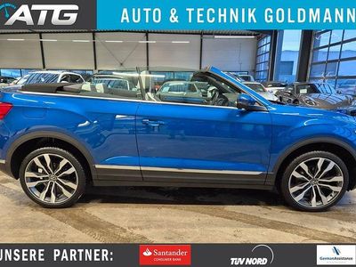 Gebraucht VW T-Roc Cabriolet Style 150 PS (110 kW) 2021 Blau Cabrio