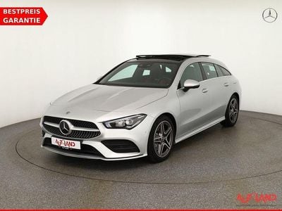 Gebraucht Mercedes CLA250 Shooting Brake AMG line 224 PS (164 kW) 2021 Iridiumsilber  metalliclack Kombi