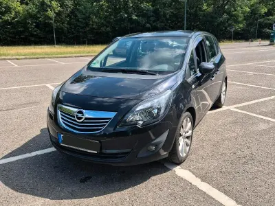 Gebraucht Opel Meriva Innovation 120 PS (88 kW) 2011 Schwarz Van / Kleinbus