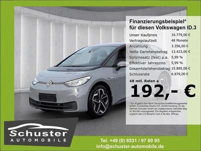 Gebraucht VW ID.3 Pure 110 kW (150 PS) 2021 Mondsteingrau Kleinwagen