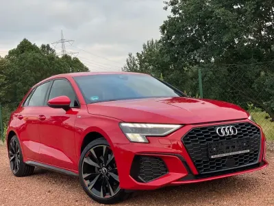Gebraucht Audi A3 S-Line 150 PS (110 kW) 2020 Rot Limousine