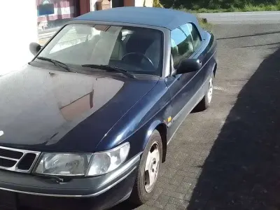 Gebraucht Saab 900 Cabriolet 131 PS (96 kW) 1997 Blau Cabrio