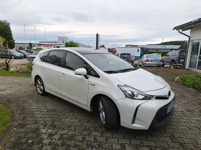 Gebraucht Toyota Prius+ Executive 136 PS (100 kW) 2018 Weiß Van / Kleinbus