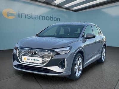 Gebraucht Audi Q4 e-tron S-Line 125 kW (170 PS) 2023 Grau SUV