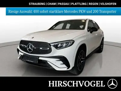 Używany Mercedes GLC220 AMG line 197 KM (144 kW) 2025 Biały Coupe