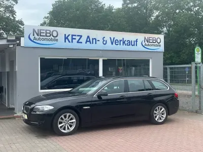 Gebraucht BMW 520 Sport Line 184 PS (135 kW) 2013 Schwarz Kombi