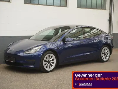Gebraucht Tesla Model 3 Long Range AWD 366 kW (498 PS) 2022 Blau Limousine