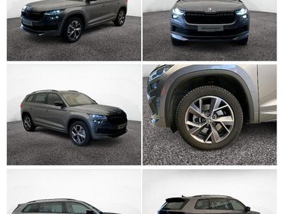 Grau Gebraucht 2022 Skoda Kodiaq SportLine SUV | 41.900 € (Teuer)