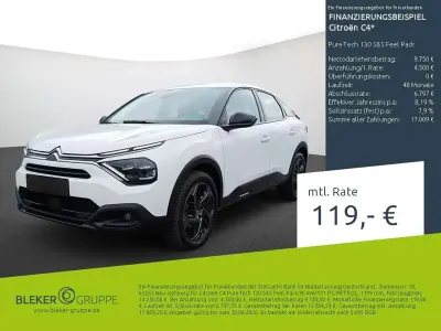 Gebraucht Citroën C4 Feel 131 PS (96 kW) 2023 Weiß Limousine