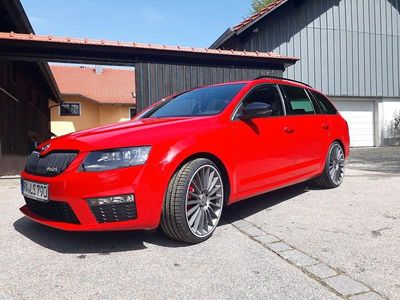 Gebraucht Skoda Octavia RS 184 PS (135 kW) 2016 Rot Kombi
