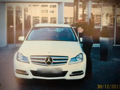Brugt Mercedes C200 148 HK (108 kW) 2013 Hvid Sedan