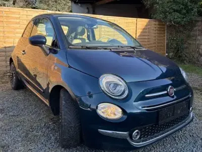 Gebraucht Fiat 500 Lounge 86 PS (63 kW) 2017 Blau Kleinwagen