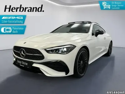 Brugt Mercedes CLE200 AMG 204 HK (150 kW) 2025 Hvid Coupe