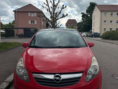 Używany Opel Corsa 87 KM (63 kW) 2010 Czerwony Hatchback